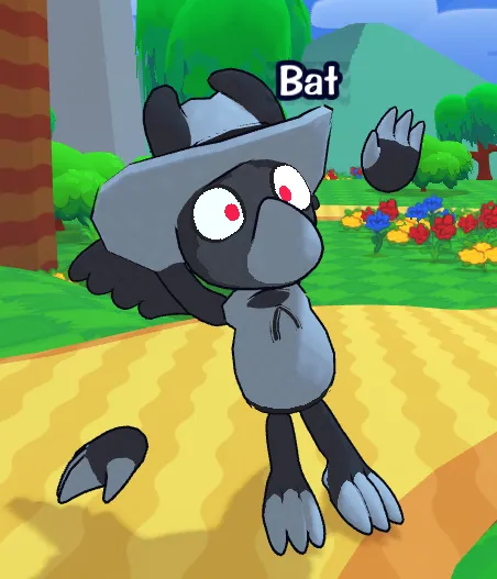 Meet Bat who is definitely a bat