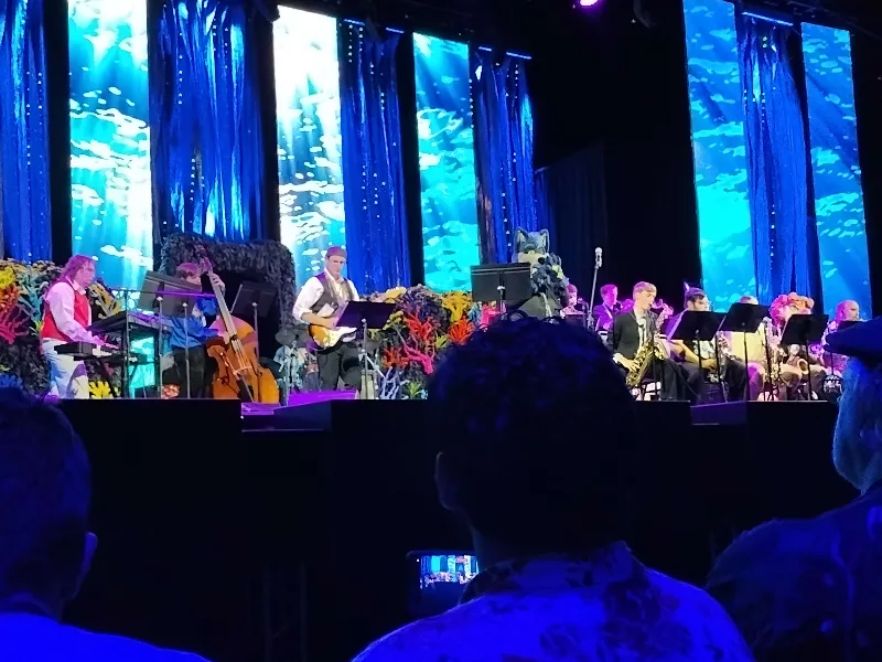 Anthrocon Jazz Band on stage