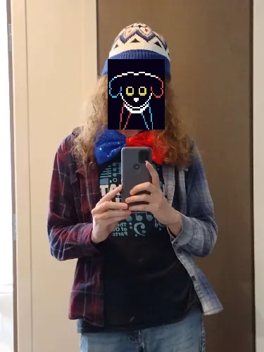A picture of me in a bowtie.