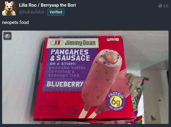 Neopets food